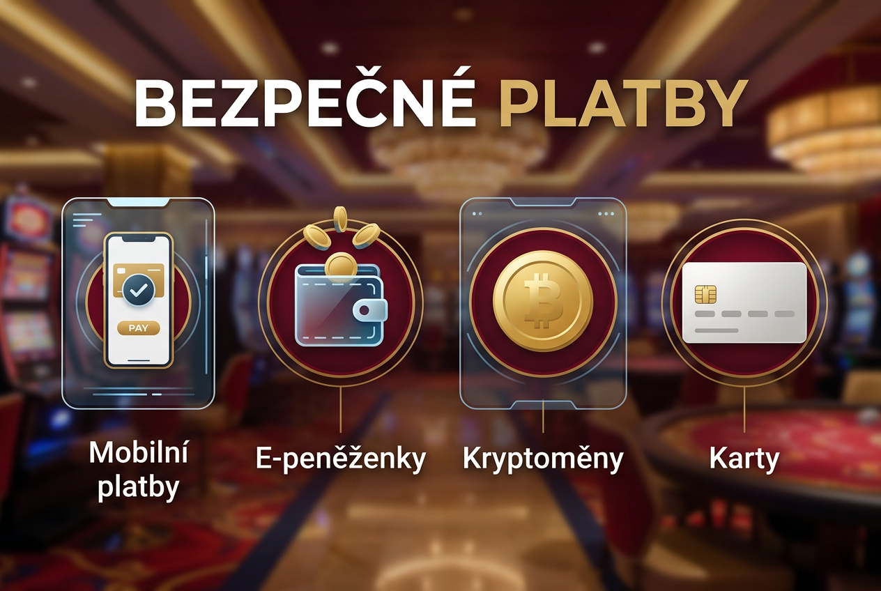 Přehled bezpečných platebních metod v českých kasinech